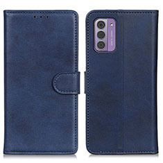 Custodia Portafoglio In Pelle Cover con Supporto A05D per Nokia G42 5G Blu