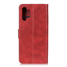 Custodia Portafoglio In Pelle Cover con Supporto A05D per Samsung Galaxy A32 4G Rosso