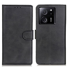 Custodia Portafoglio In Pelle Cover con Supporto A05D per Xiaomi Mi 13T 5G Nero