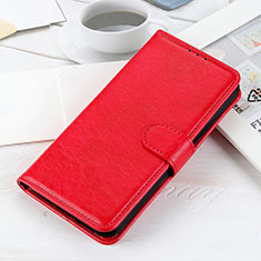 Custodia Portafoglio In Pelle Cover con Supporto A07D per OnePlus 9 Pro 5G Rosso