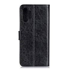 Custodia Portafoglio In Pelle Cover con Supporto A07D per Samsung Galaxy A32 5G Nero