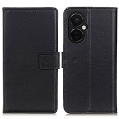 Custodia Portafoglio In Pelle Cover con Supporto A08D per OnePlus Nord CE 3 5G Nero