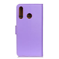 Custodia Portafoglio In Pelle Cover con Supporto A08D per Samsung Galaxy A70E Viola