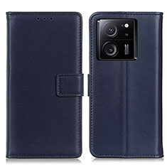 Custodia Portafoglio In Pelle Cover con Supporto A08D per Xiaomi Redmi K60 Ultra 5G Blu