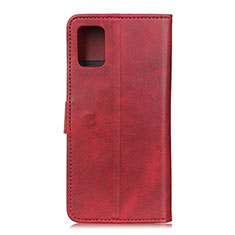 Custodia Portafoglio In Pelle Cover con Supporto A09D per Samsung Galaxy A52 4G Rosso