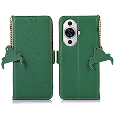 Custodia Portafoglio In Pelle Cover con Supporto A10D per Huawei Nova 11 Ultra Verde