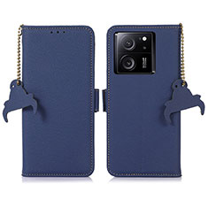 Custodia Portafoglio In Pelle Cover con Supporto A10D per Xiaomi Redmi K60 Ultra 5G Blu