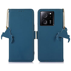 Custodia Portafoglio In Pelle Cover con Supporto A11D per Xiaomi Redmi K60 Ultra 5G Blu