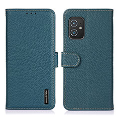 Custodia Portafoglio In Pelle Cover con Supporto B01H per Asus ZenFone 8 Mini Verde