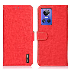 Custodia Portafoglio In Pelle Cover con Supporto B01H per Realme GT Neo3 5G Rosso