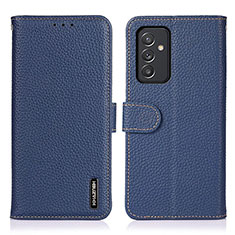 Custodia Portafoglio In Pelle Cover con Supporto B01H per Samsung Galaxy S23 FE 5G Blu