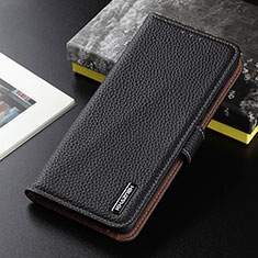 Custodia Portafoglio In Pelle Cover con Supporto B01H per Xiaomi Mi 12S Ultra 5G Nero