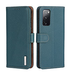 Custodia Portafoglio In Pelle Cover con Supporto B01H per Xiaomi Redmi K30S 5G Verde