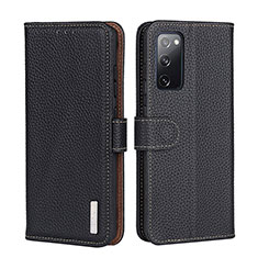 Custodia Portafoglio In Pelle Cover con Supporto B01H per Xiaomi Redmi K40 5G Nero