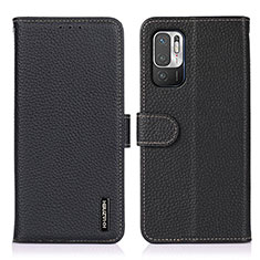 Custodia Portafoglio In Pelle Cover con Supporto B01H per Xiaomi Redmi Note 11 SE 5G Nero