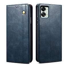 Custodia Portafoglio In Pelle Cover con Supporto B01S per OnePlus Nord 2T 5G Blu