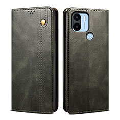 Custodia Portafoglio In Pelle Cover con Supporto B01S per Xiaomi Redmi A2 Plus Verde