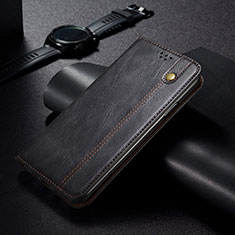 Custodia Portafoglio In Pelle Cover con Supporto B02S per Xiaomi POCO M3 Pro 5G Nero