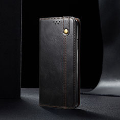 Custodia Portafoglio In Pelle Cover con Supporto B02S per Xiaomi Redmi Note 10 Pro Max Nero