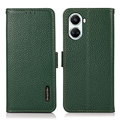 Custodia Portafoglio In Pelle Cover con Supporto B03H per Huawei Nova 10 SE Verde