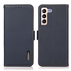 Custodia Portafoglio In Pelle Cover con Supporto B03H per Samsung Galaxy S23 Plus 5G Blu