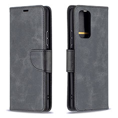 Custodia Portafoglio In Pelle Cover con Supporto B04F per Xiaomi Redmi Note 10 Pro Max Nero