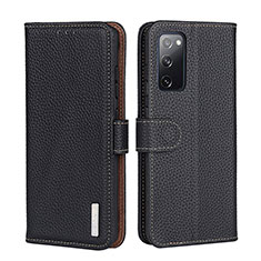 Custodia Portafoglio In Pelle Cover con Supporto B04H per Xiaomi Redmi Note 11 SE 5G Nero