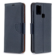 Custodia Portafoglio In Pelle Cover con Supporto B06F per Samsung Galaxy A21s Nero