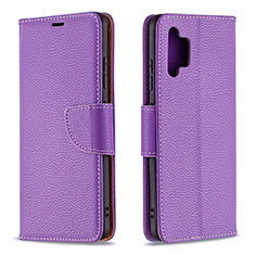 Custodia Portafoglio In Pelle Cover con Supporto B06F per Samsung Galaxy A32 4G Viola