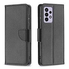 Custodia Portafoglio In Pelle Cover con Supporto B06F per Samsung Galaxy A33 5G Nero