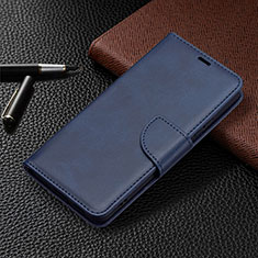 Custodia Portafoglio In Pelle Cover con Supporto B06F per Samsung Galaxy S22 Plus 5G Blu