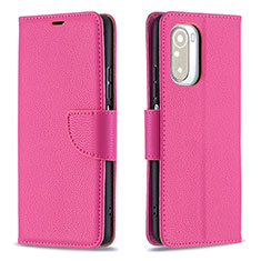 Custodia Portafoglio In Pelle Cover con Supporto B06F per Xiaomi Mi 11X 5G Rosa Caldo