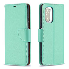 Custodia Portafoglio In Pelle Cover con Supporto B06F per Xiaomi Mi 11X 5G Verde