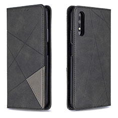 Custodia Portafoglio In Pelle Cover con Supporto B07F per Huawei P Smart Z (2019) Nero