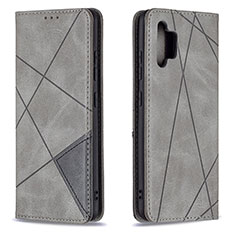 Custodia Portafoglio In Pelle Cover con Supporto B07F per Samsung Galaxy A32 4G Grigio