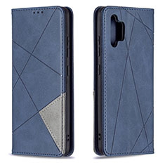 Custodia Portafoglio In Pelle Cover con Supporto B07F per Samsung Galaxy A32 5G Blu