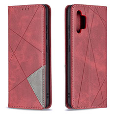 Custodia Portafoglio In Pelle Cover con Supporto B07F per Samsung Galaxy A32 5G Rosso