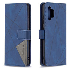 Custodia Portafoglio In Pelle Cover con Supporto B08F per Samsung Galaxy A32 5G Blu