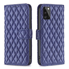 Custodia Portafoglio In Pelle Cover con Supporto B11F per Samsung Galaxy A41 Blu