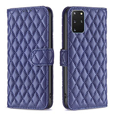 Custodia Portafoglio In Pelle Cover con Supporto B11F per Samsung Galaxy S20 Plus Blu