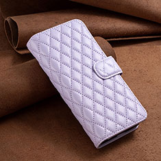 Custodia Portafoglio In Pelle Cover con Supporto B11F per Samsung Galaxy Z Fold4 5G Viola