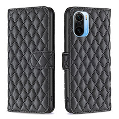 Custodia Portafoglio In Pelle Cover con Supporto B11F per Xiaomi Mi 11X 5G Nero