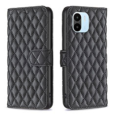 Custodia Portafoglio In Pelle Cover con Supporto B11F per Xiaomi Redmi A1 Nero