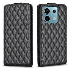 Custodia Portafoglio In Pelle Cover con Supporto B11F per Xiaomi Redmi Note 13 Pro 5G Nero