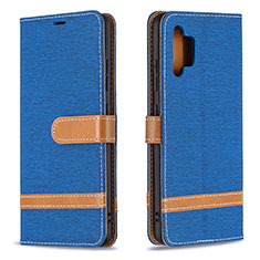 Custodia Portafoglio In Pelle Cover con Supporto B16F per Samsung Galaxy A32 5G Blu