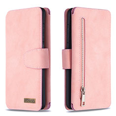 Custodia Portafoglio In Pelle Cover con Supporto B18F per Samsung Galaxy S20 Ultra Oro Rosa