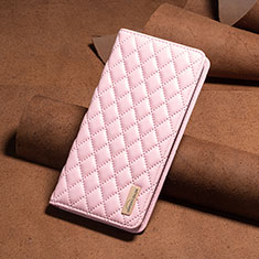 Custodia Portafoglio In Pelle Cover con Supporto B19F per Nokia G21 Oro Rosa