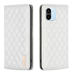 Custodia Portafoglio In Pelle Cover con Supporto B19F per Xiaomi Poco C51 Bianco