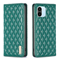 Custodia Portafoglio In Pelle Cover con Supporto B19F per Xiaomi Poco C51 Verde