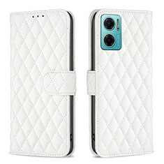 Custodia Portafoglio In Pelle Cover con Supporto B19F per Xiaomi Redmi 10 Prime Plus 5G Bianco